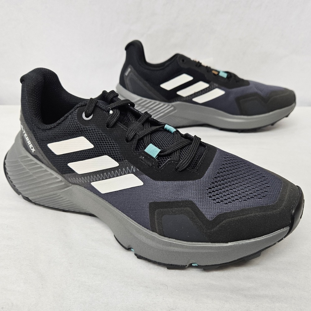 Adidas Terrex Soulstride Trail‎ Running Shoes IF5030 Black Grey Women's Size 7.5